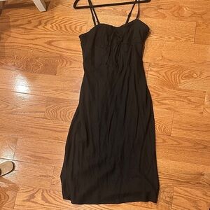 Elegant Black Women's Dress